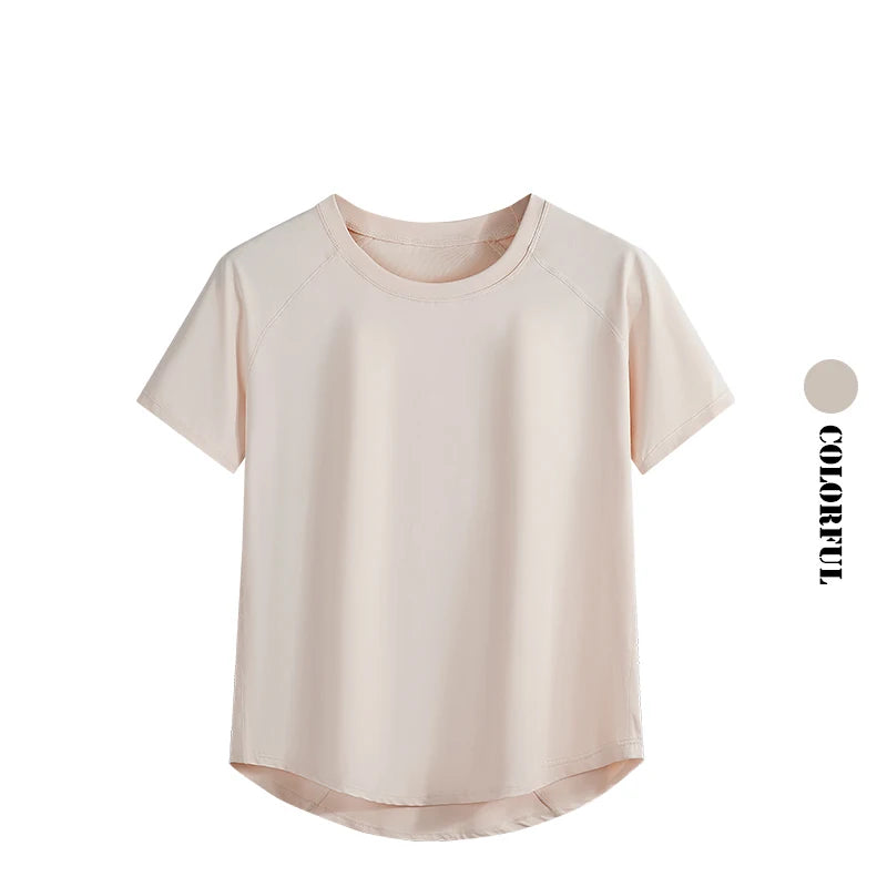 Women Quick Dry Short Sleeve Yoga T Shirt