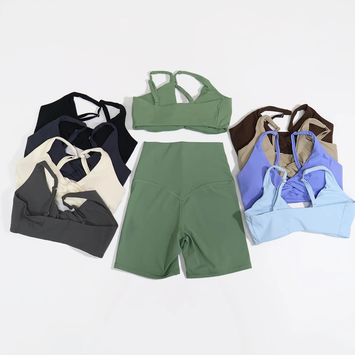 PureFlex Yoga Shorts Set