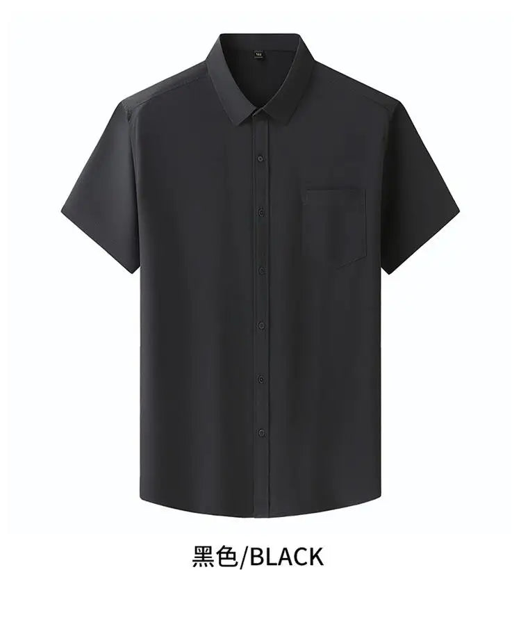 Men Plus Size Work Shirt