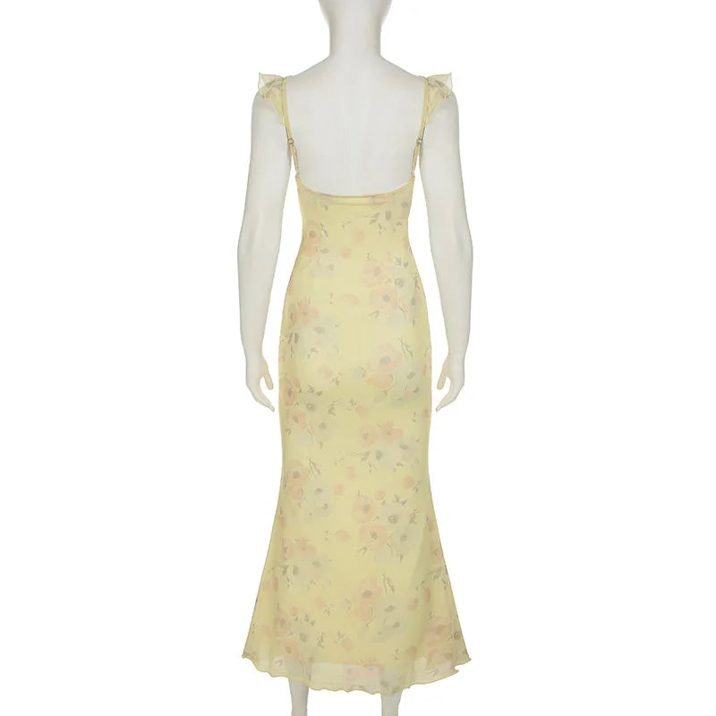 Women V Neck Lace Bodycon Dress