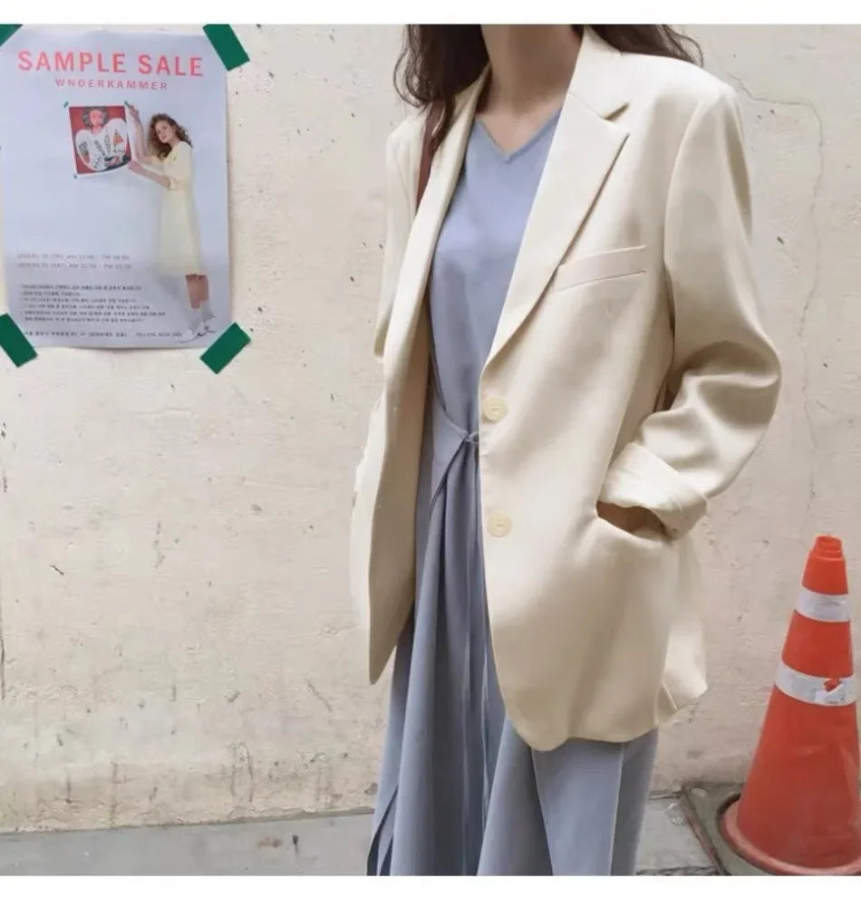 PowerSet™ – Slim Blazer Suit Set (Office-Classy, Tailored for Comfort & Impact)