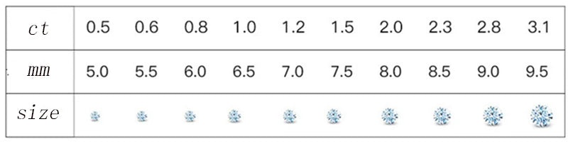 925 Sterling Silver Zircon Ring Set