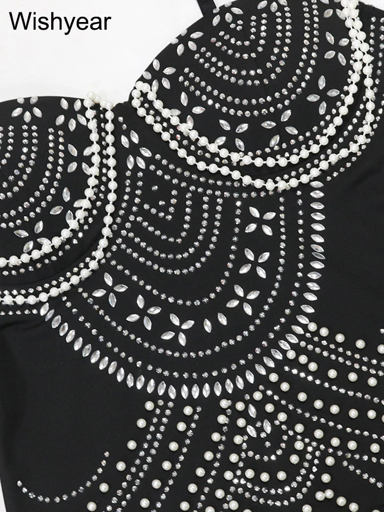 Royal Crystal Pearl Gown