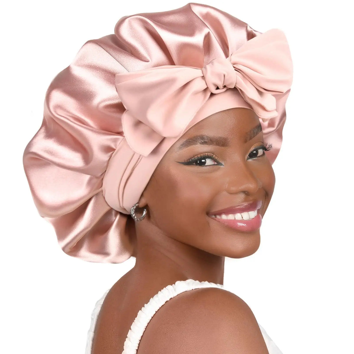 Double Layer Satin Bonnet