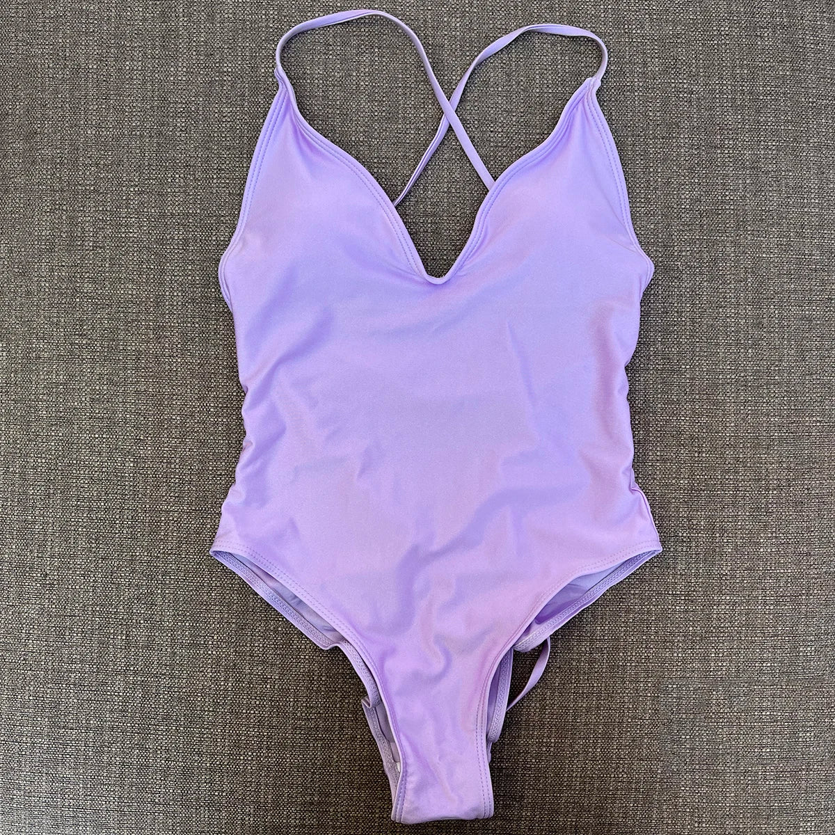 Solid Padded Monokini