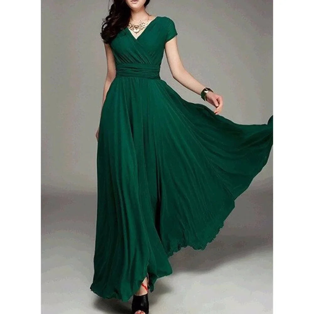 Women Chiffon Summer Party Dress