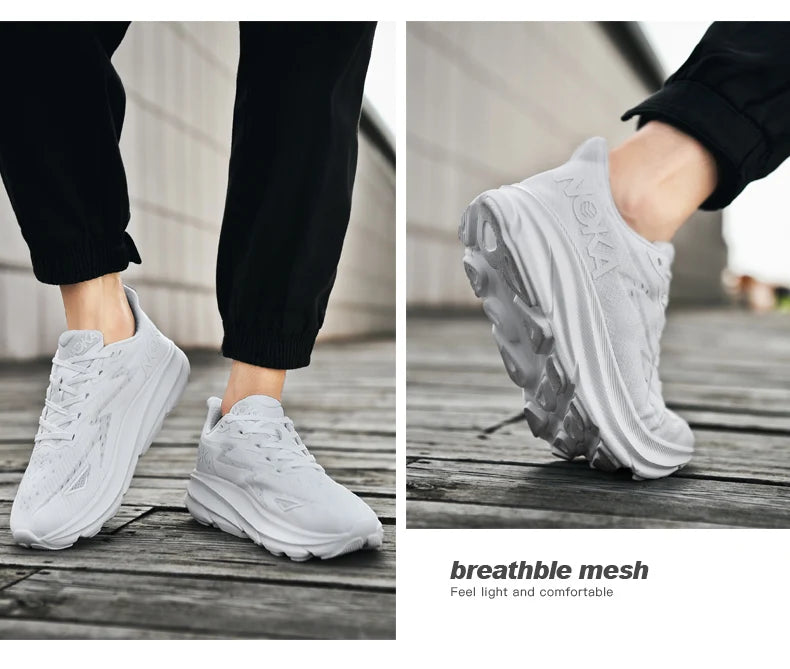 حذاء رياضي رجالي للجري مزود بوسادة هوائية