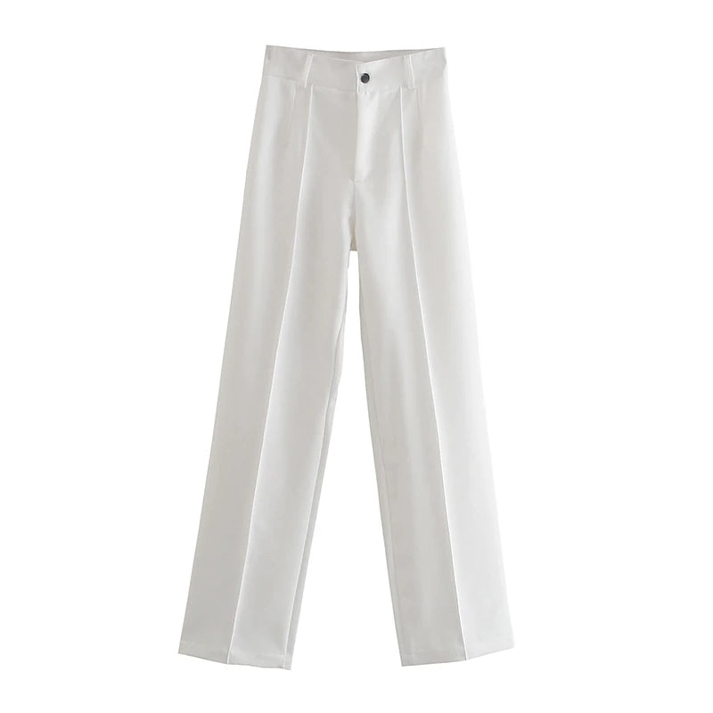 Women Office Straight Pants