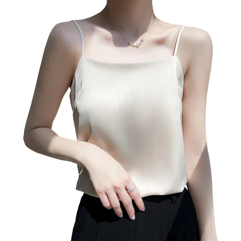 Solid Office Camis Tank