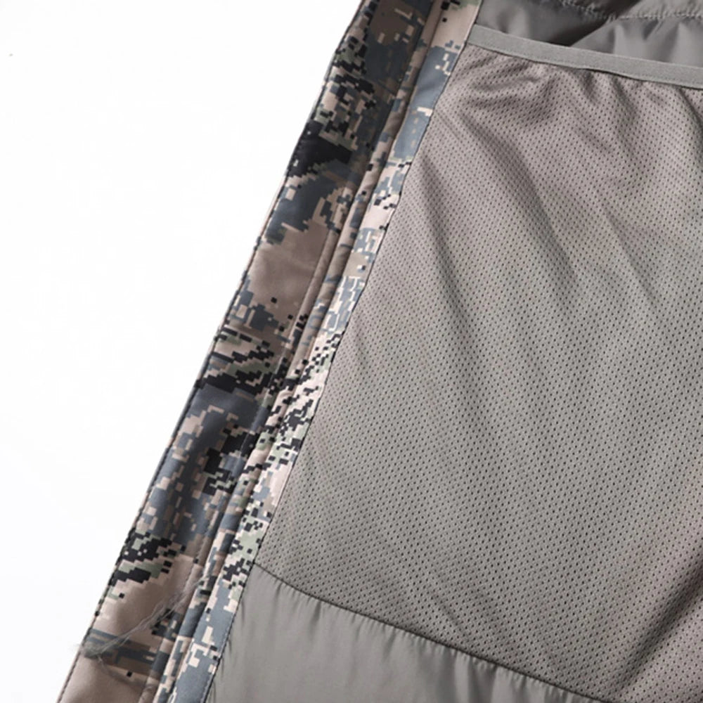 Men Waterproof Camouflage Fishing Jacket