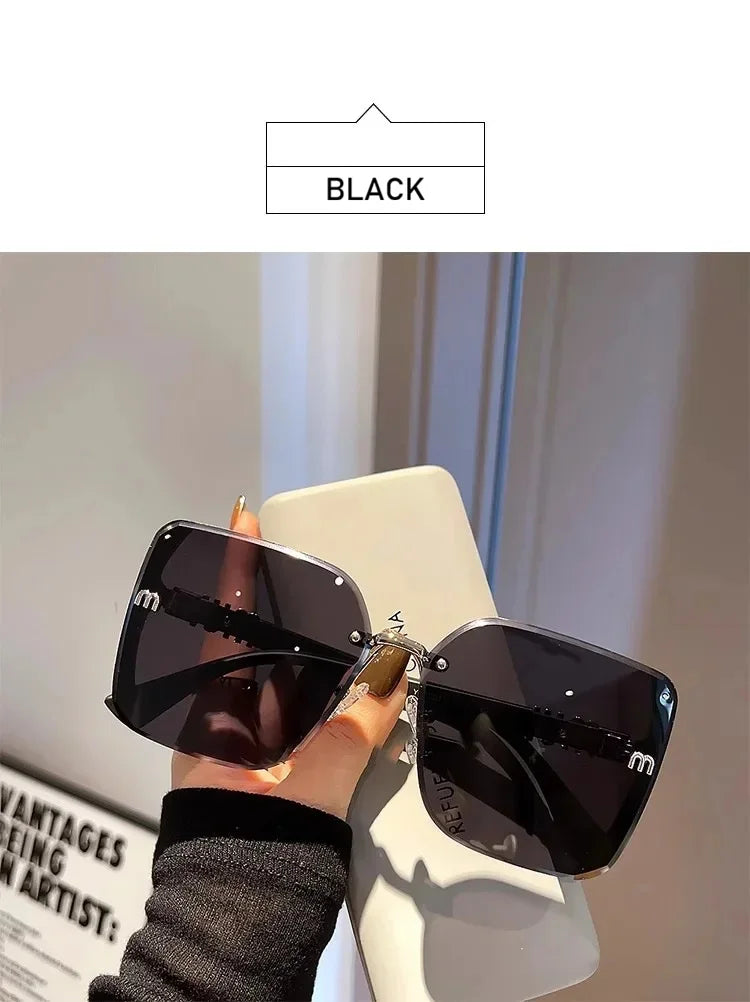 Premium Oversized Square Sunglasses