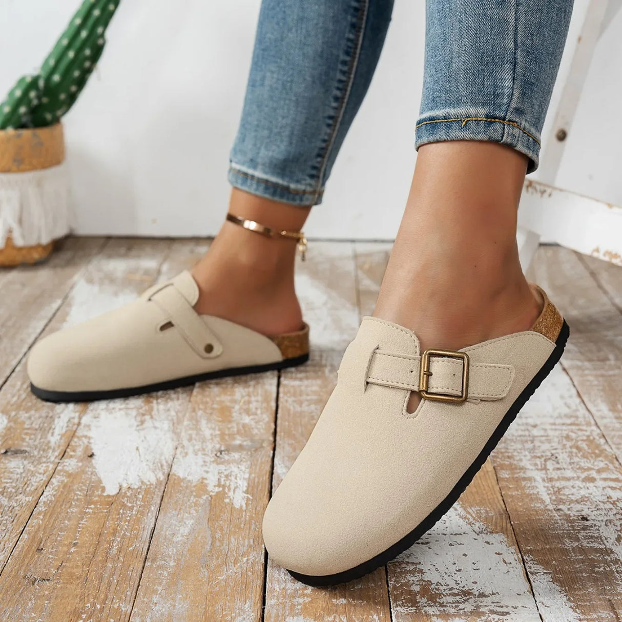 أحذية ثلج نسائية بكعب منخفض حتى منتصف الساق