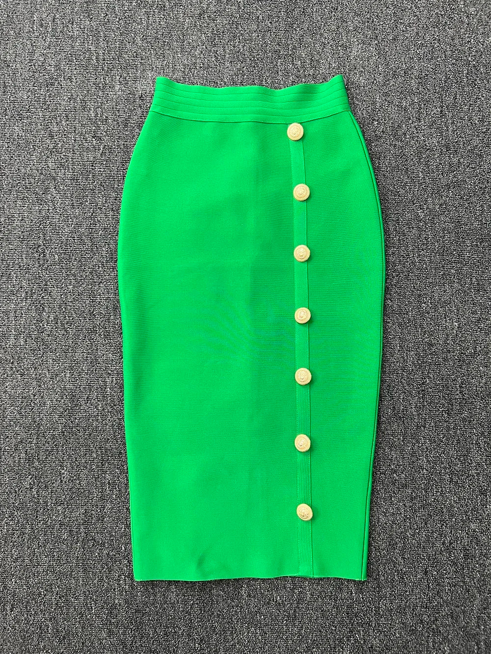Women XL Bandage Pencil Skirt