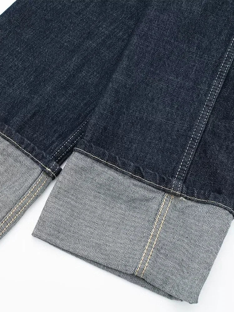 Willshela Women's Denim Jacket with Pockets