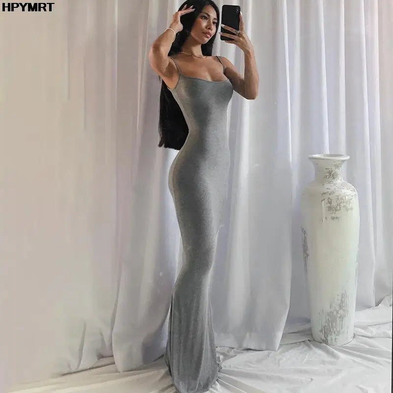 Luxe Satin Slip Maxi Dress
