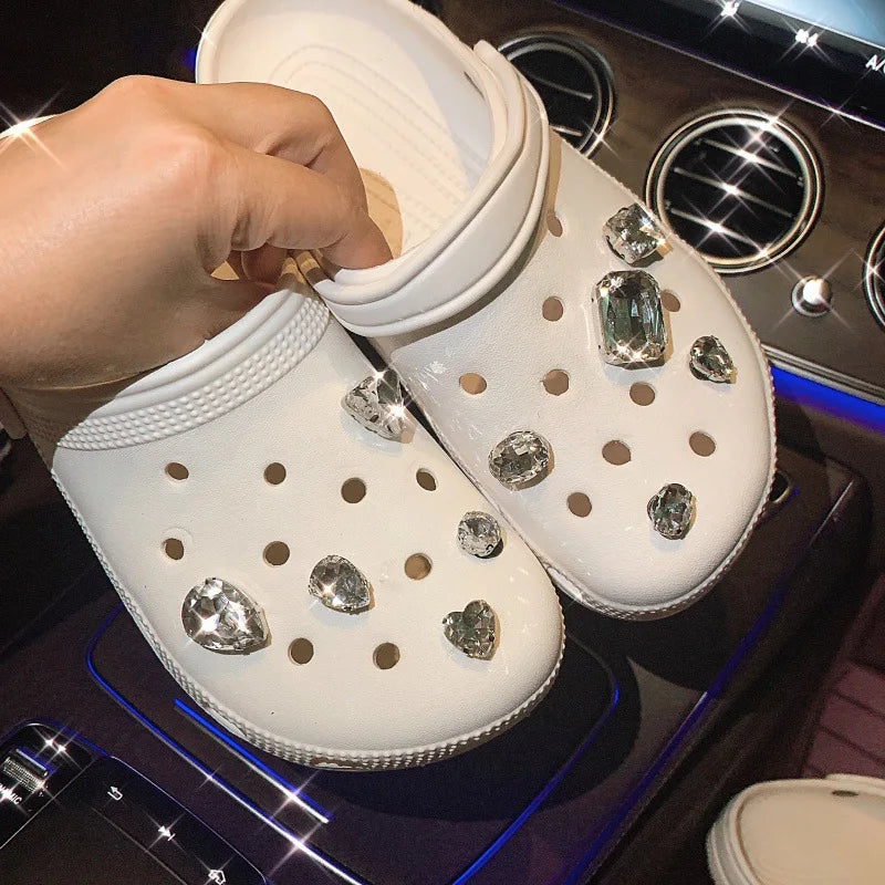 Women Garden Shoe Charms Decoration Set