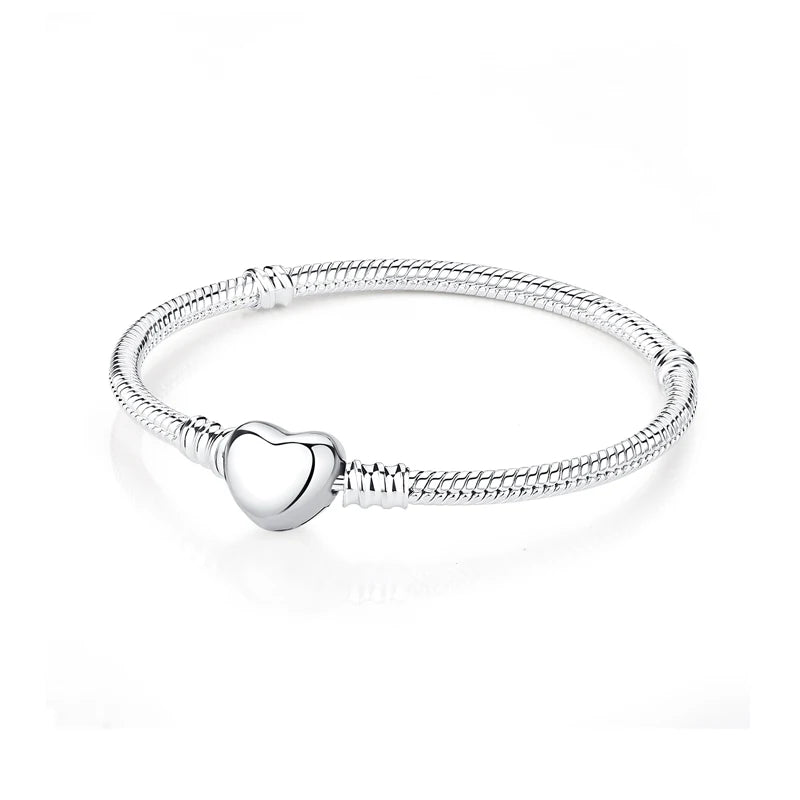 925 Sterling Silver Charm Bracelet