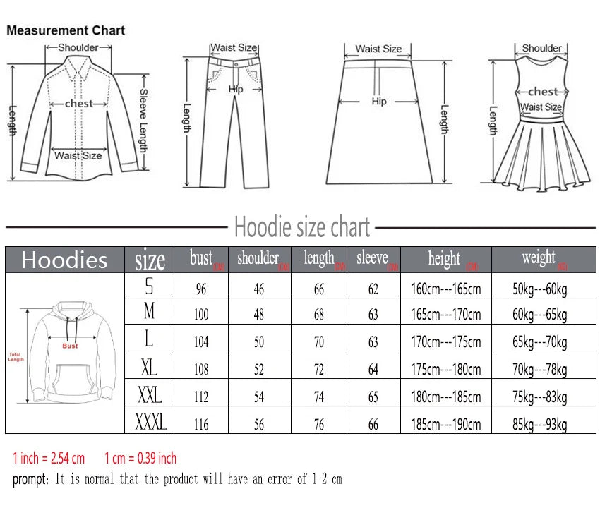 Unisex Harajuku Street Hoodie