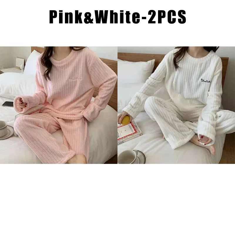 Women's Fleece Pajama Set