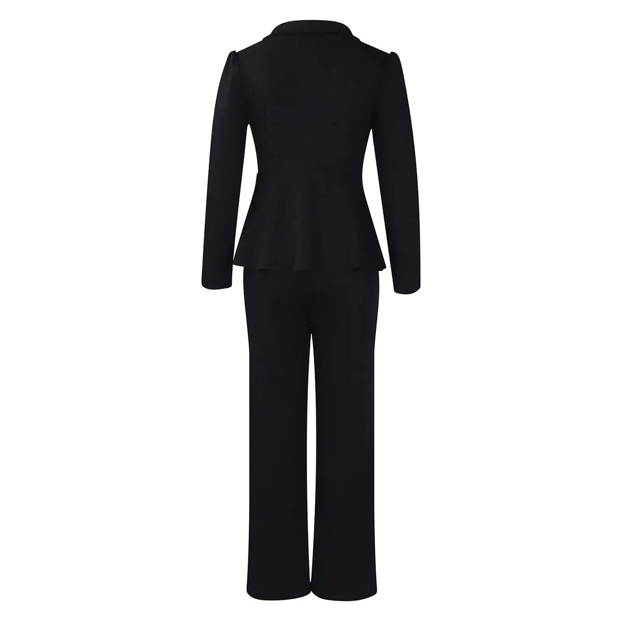 Women Plus Size Long Sleeve Pants Set