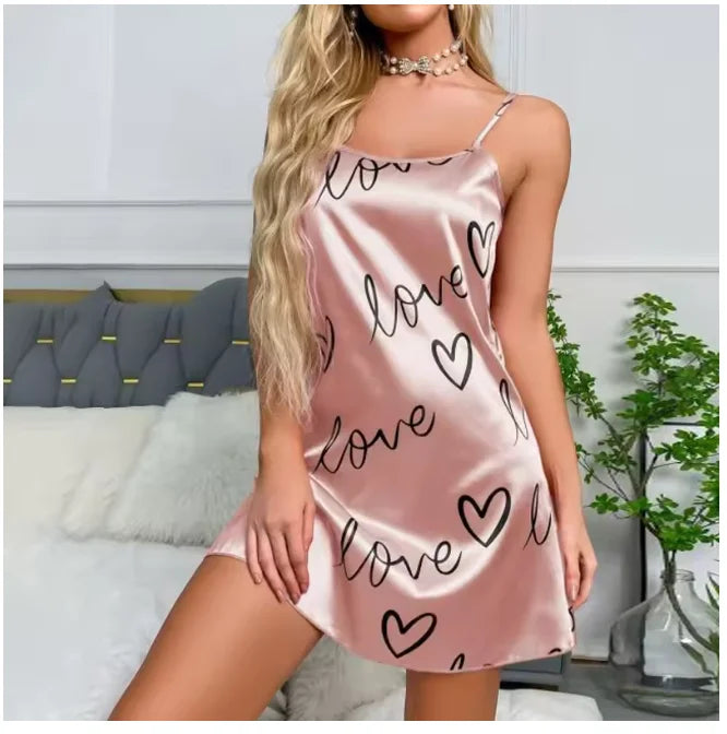 Women Floral Print Nightdress