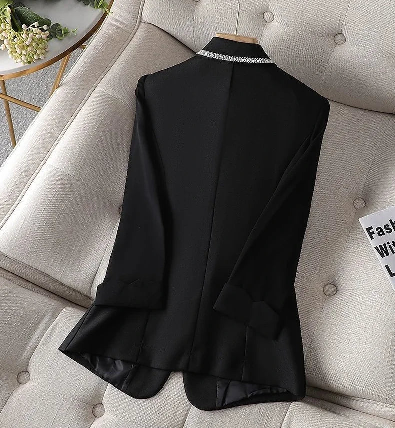 ShineGlam™ – Sequin Blazer (Glitter Glam for Spring/Autumn, Night Out Outerwear)