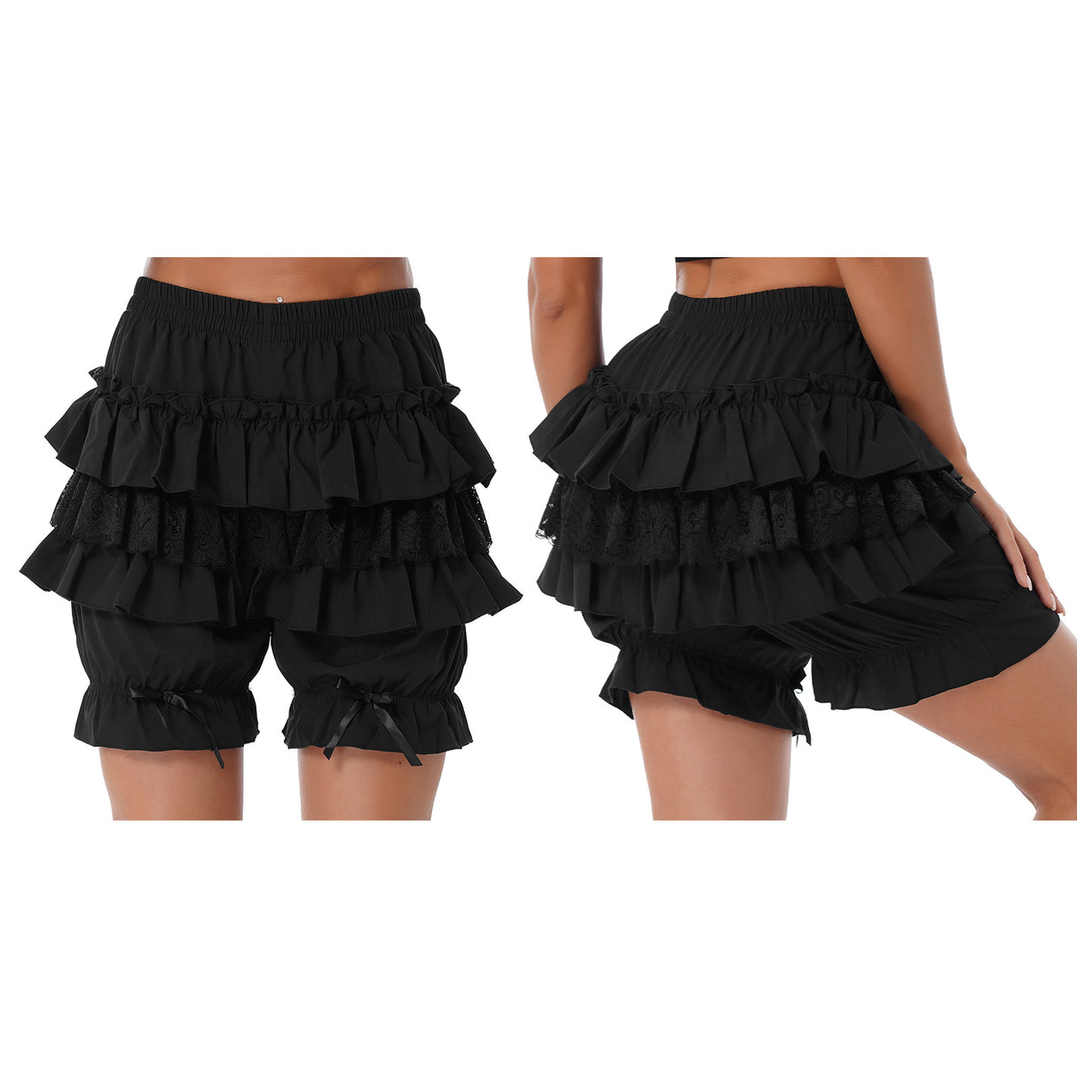 Women's Lolita Lace Pumpkin Shorts