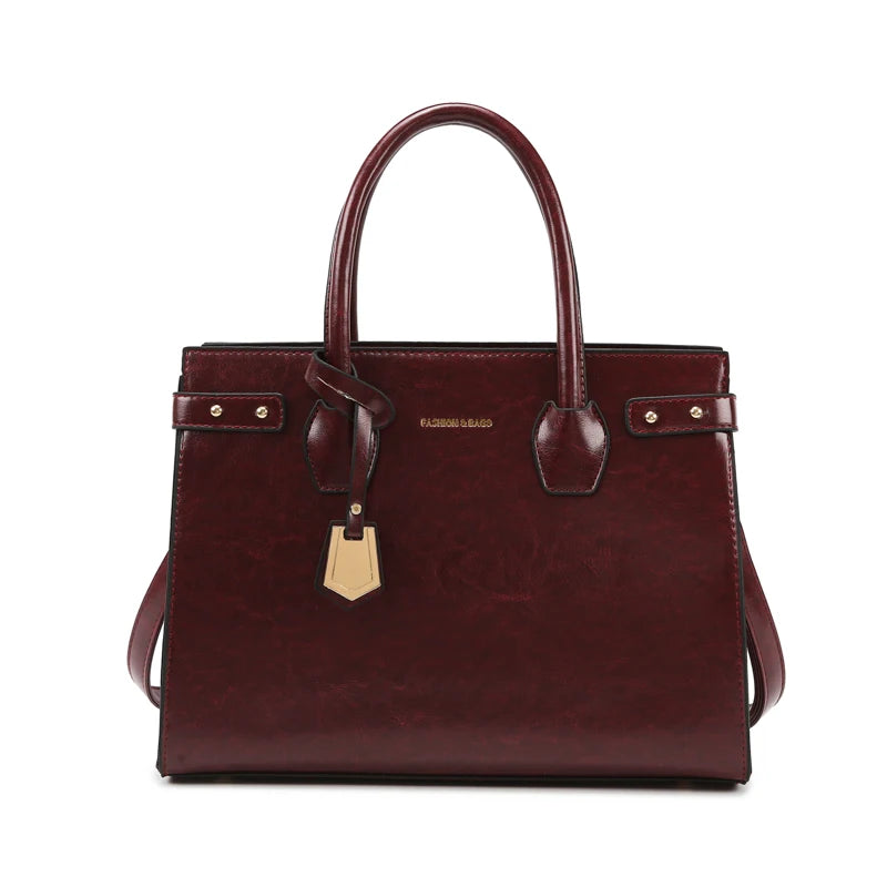 Soft Leather Tote Bag