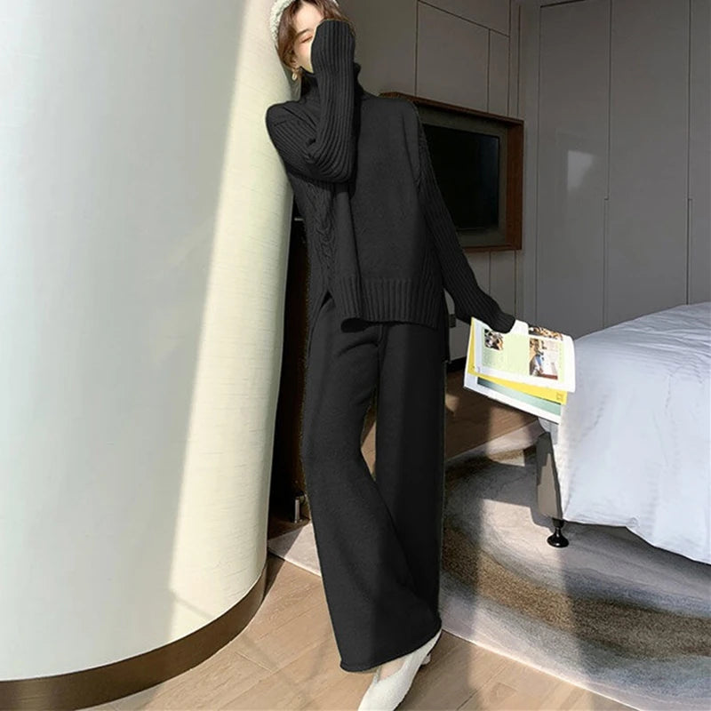 Women's Knit Sweater Set