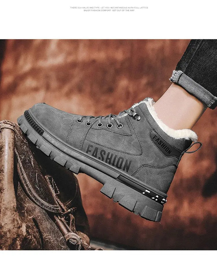 Women Anti Slip Waterproof Work Boots