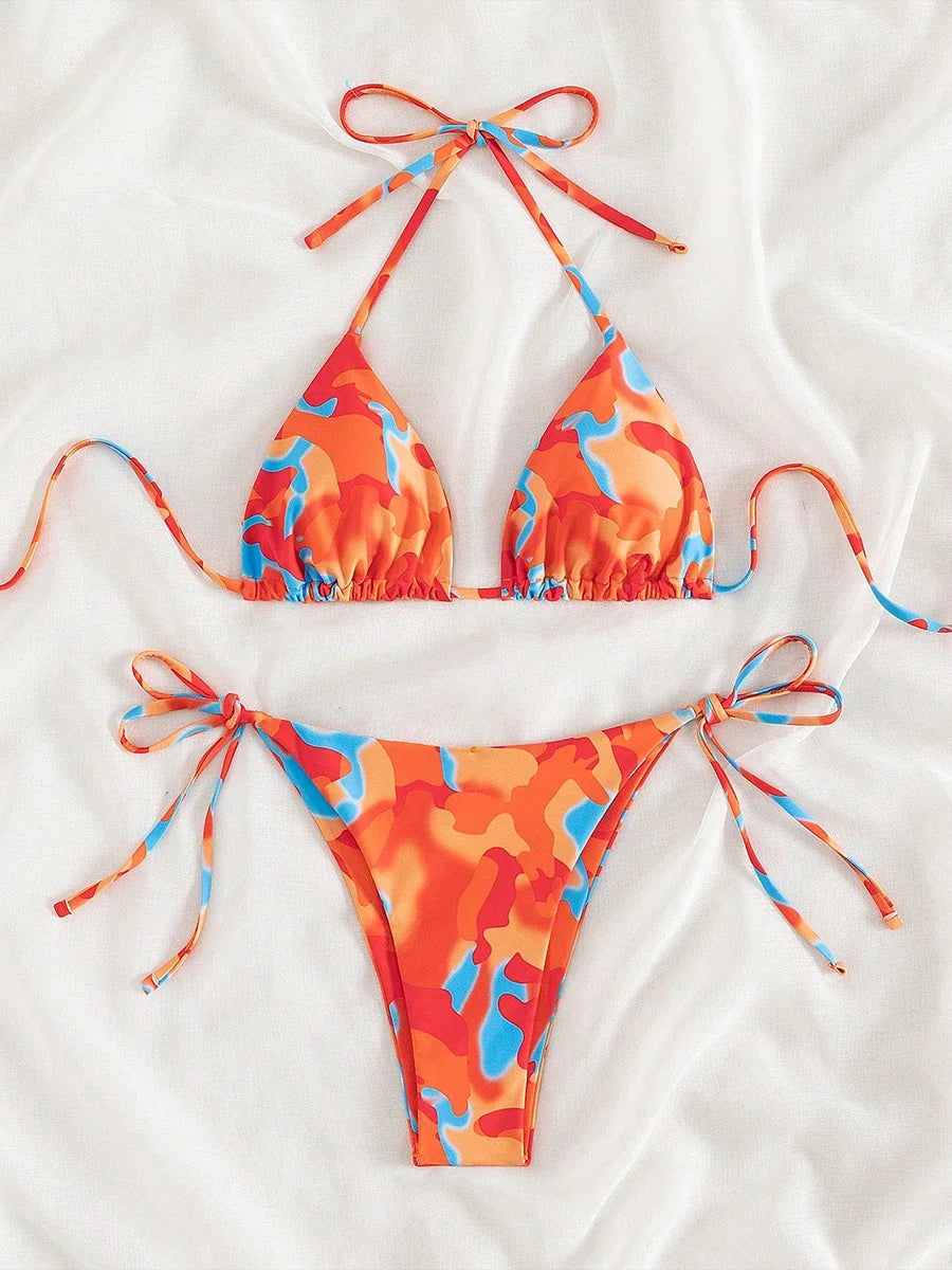 Tie Dye Micro Bikini