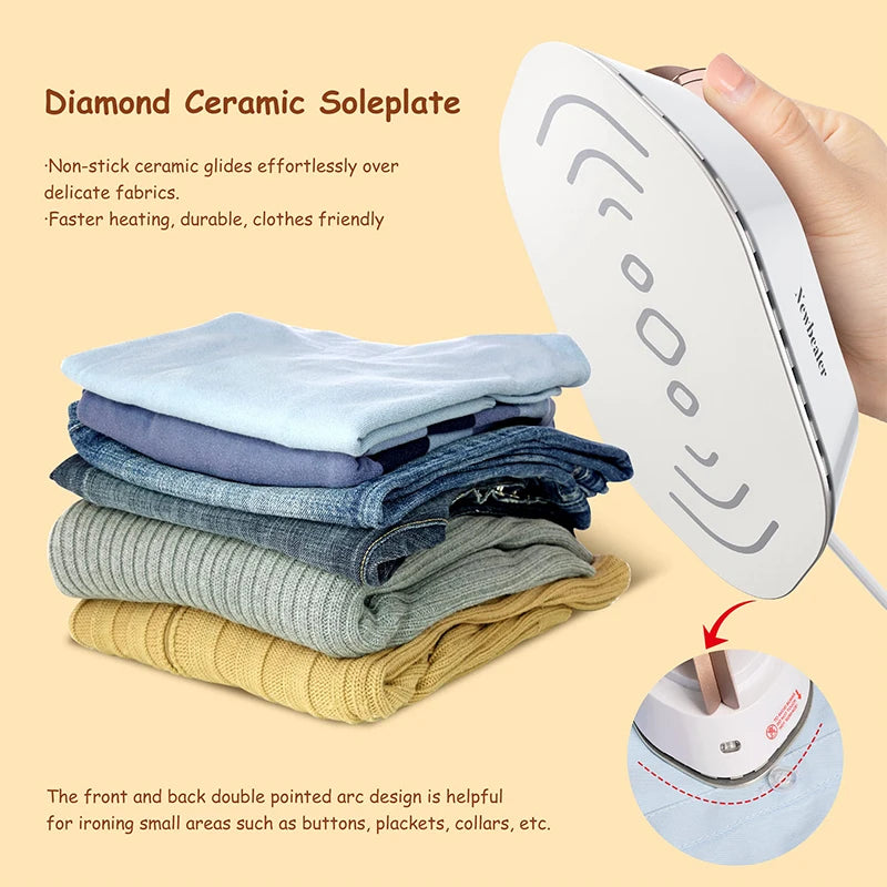 Mini Portable Travel Clothes Iron