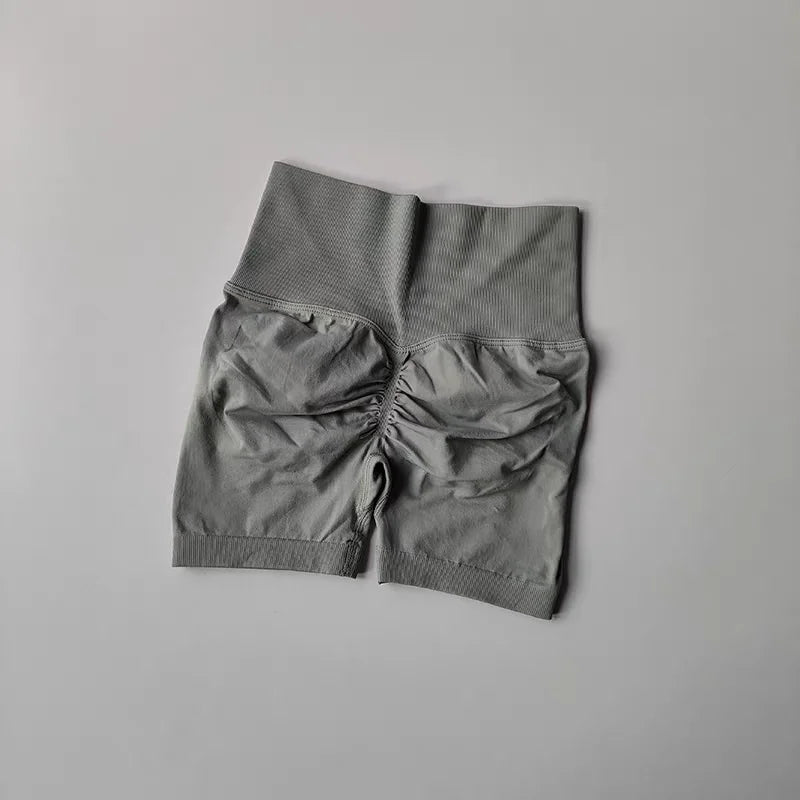 Women High-Waist Yoga Sports Shorts