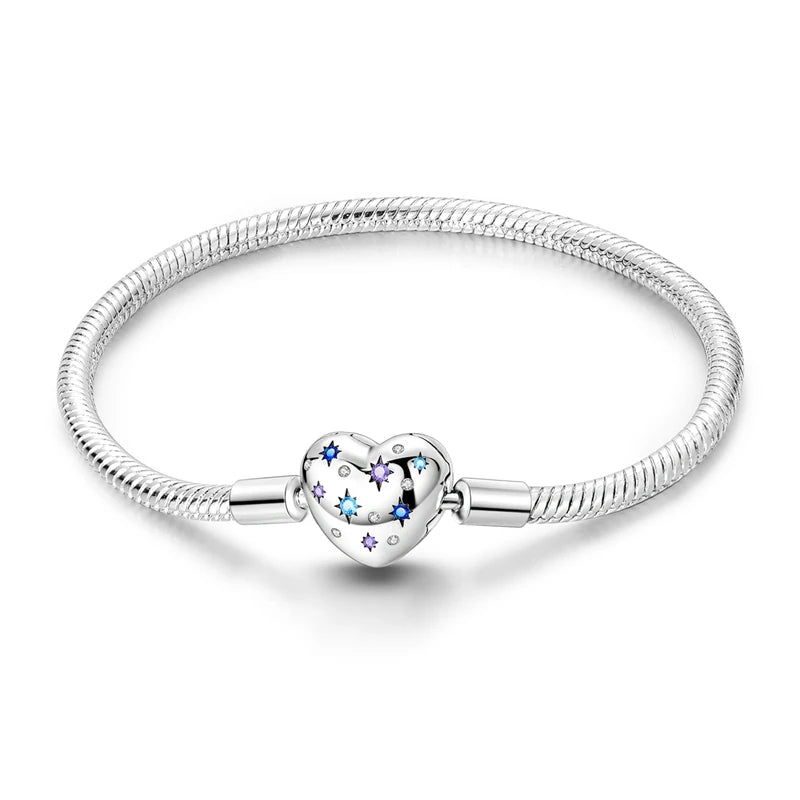 Sterling Silver Heart Bracelet