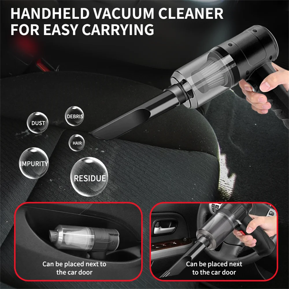 Portable Mini Car Vacuum Cleaner