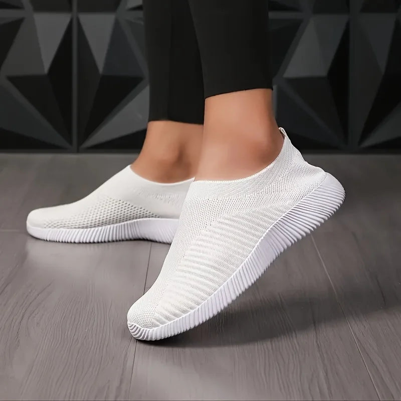Women's Breathable Mesh Slip-On Sneakers