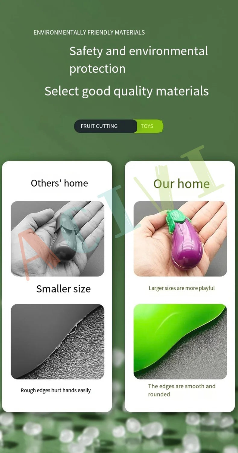 Kids Pretend Play Kitchen Food Set