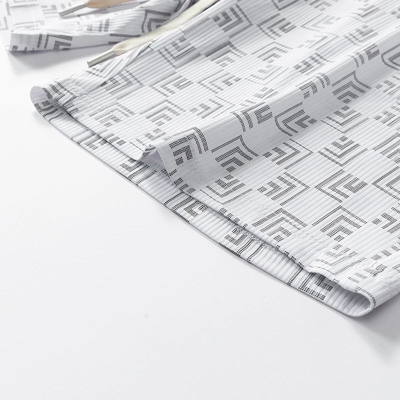 طقم رياضي صيفي للرجال بمقاسات كبيرة