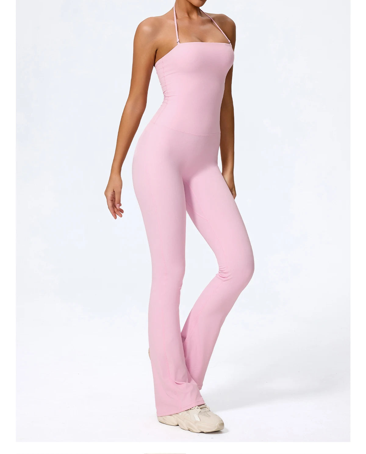 Elevate Backless Active Jumpsuit