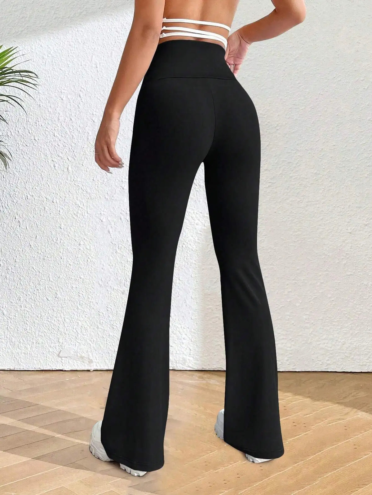 Women's High Waisted Flare Pants