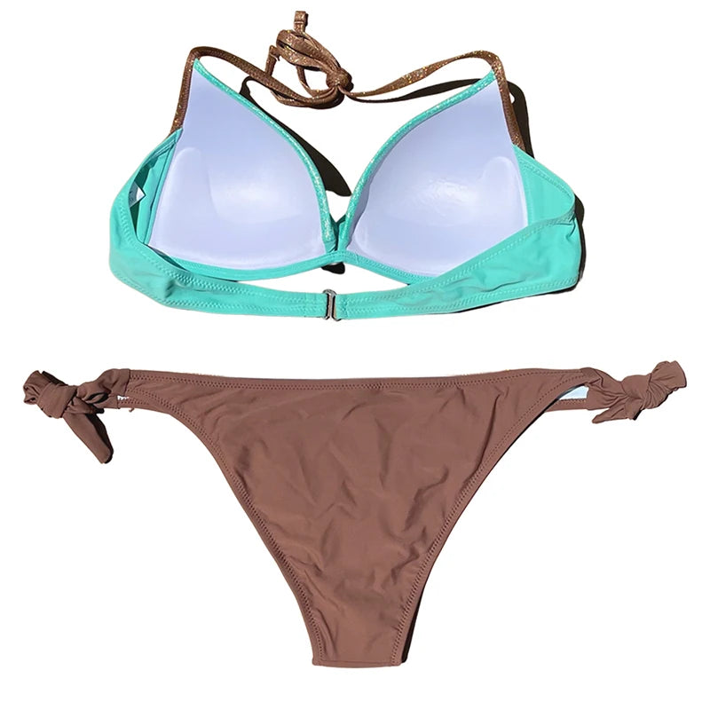 Solid Brazilian Bikini