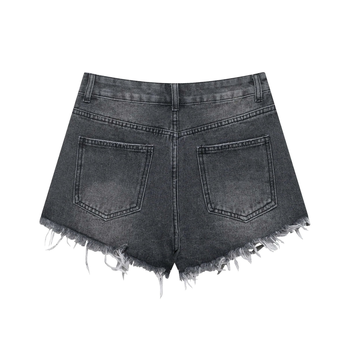 Women High Waist Denim Shorts