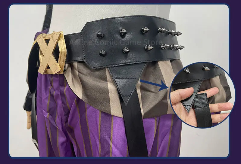 LOL Arcane Jinx Cosplay Costume Outfit