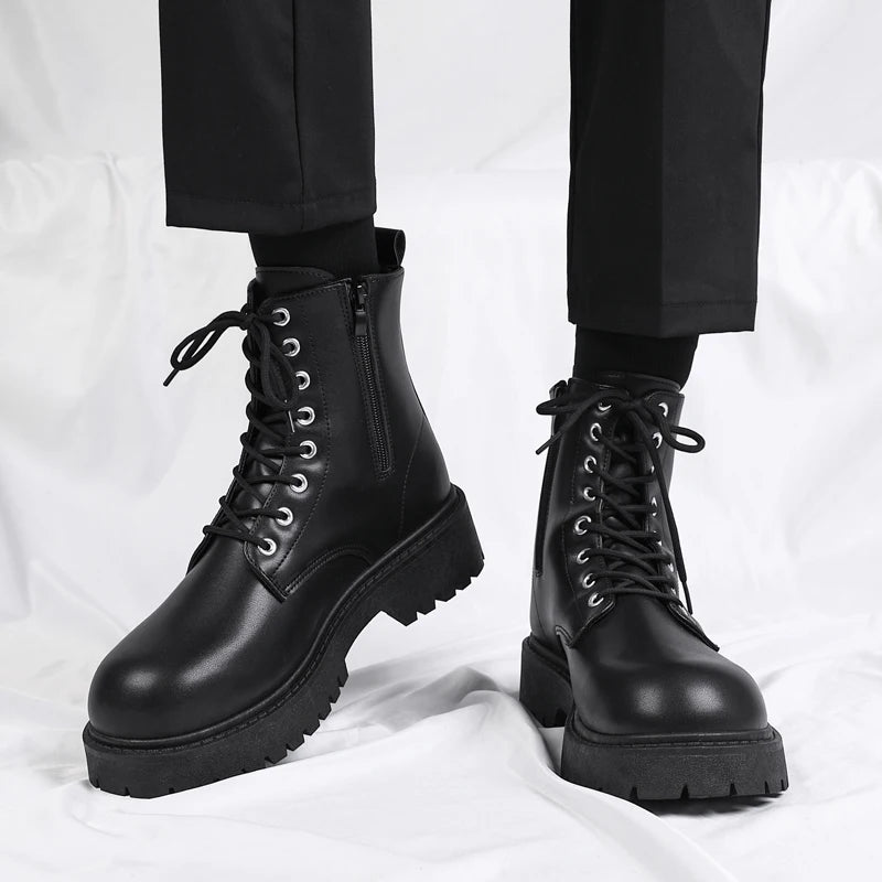 Men’s Fashion High-Top Boots