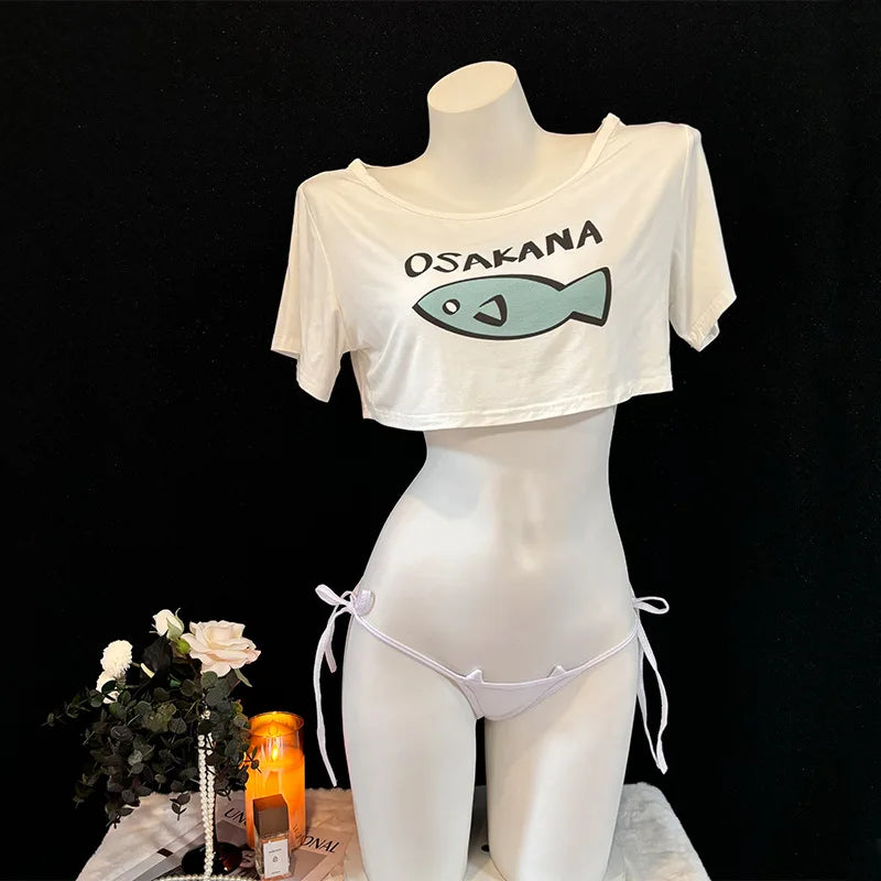 Kinako OSAKANA Cute Anime Summer Outfit