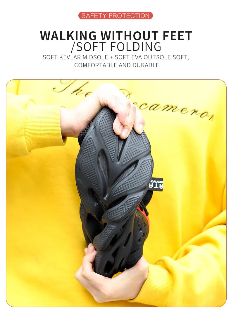 Women Safety Shoes Large Size Steel Toe Sneakers