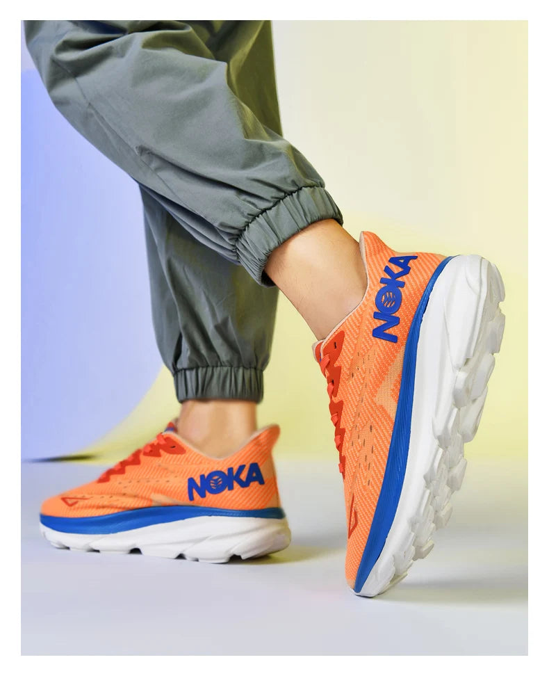 حذاء رياضي رجالي للجري مزود بوسادة هوائية