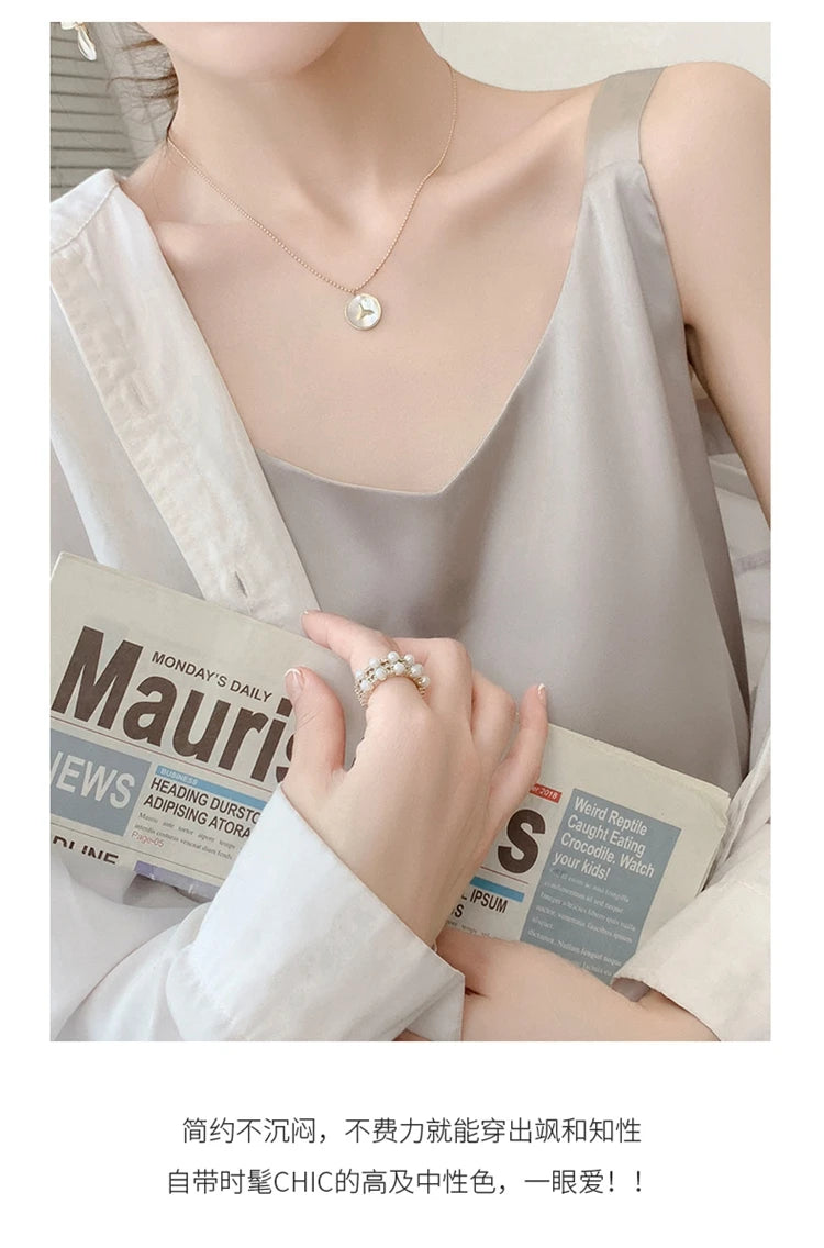 Satin Silk V-Neck Cami