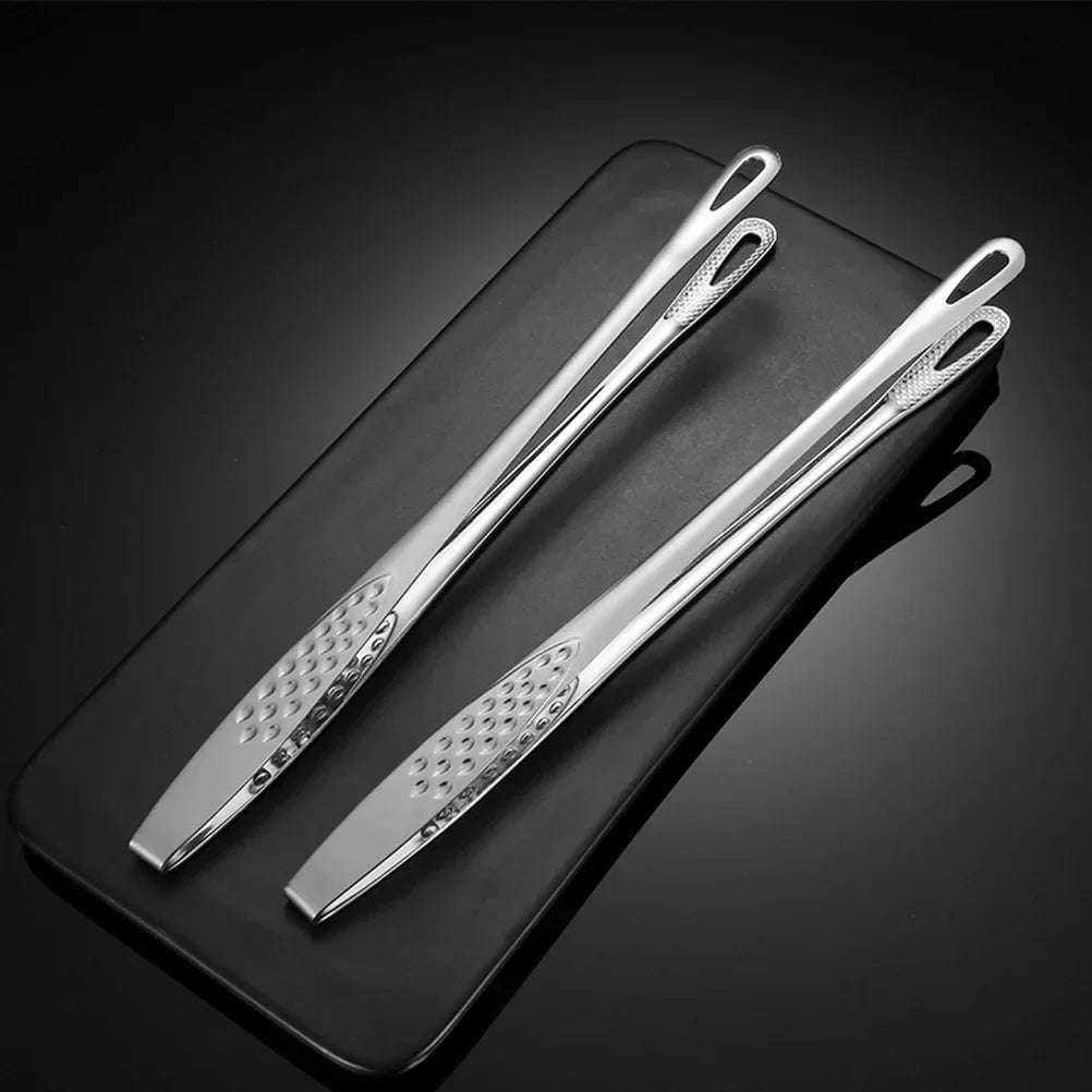 Stainless Steel Kitchen Tongs (2-Pack)