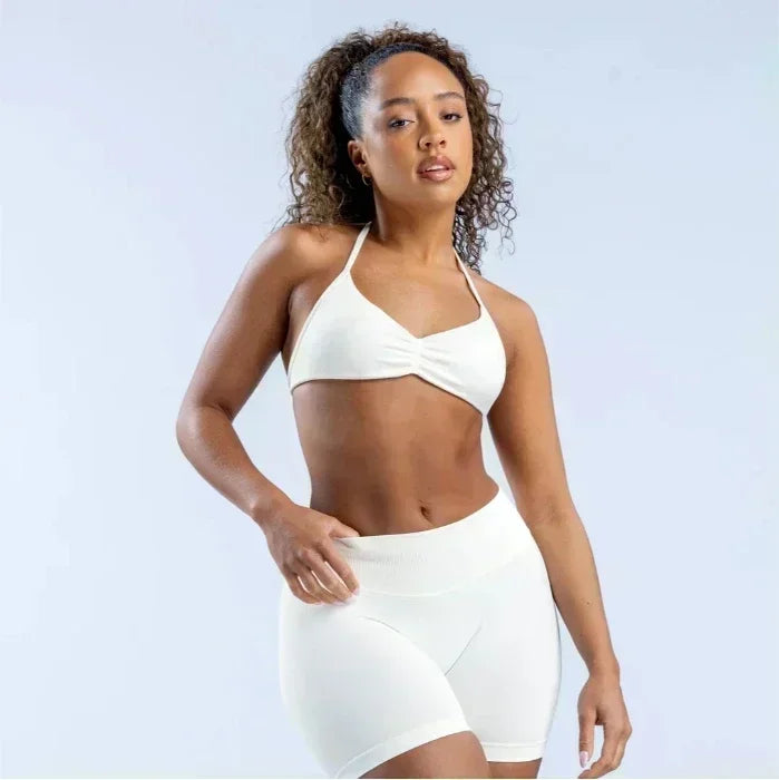 Women's Peach Hip Fitness Shorts